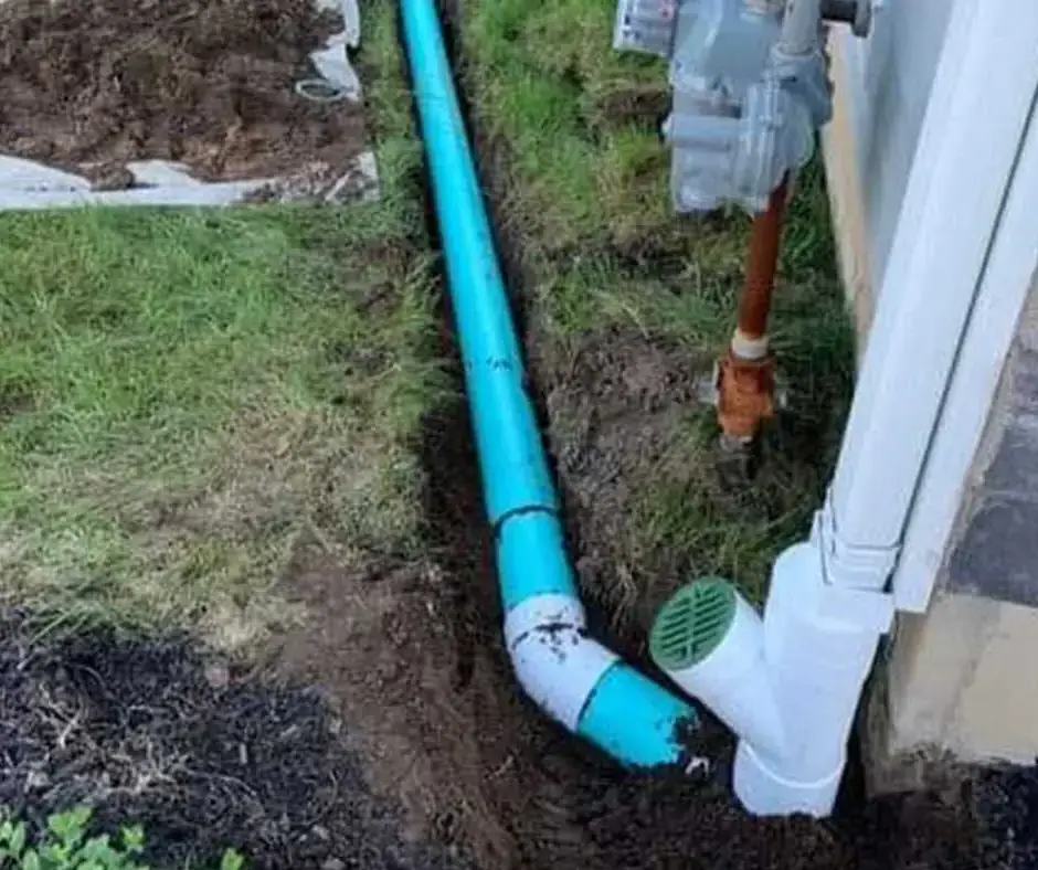Green drainage pipe Sump Pump Installation Rochester, NY Green drainage pipe Sump Pump Installation Rochester, NY