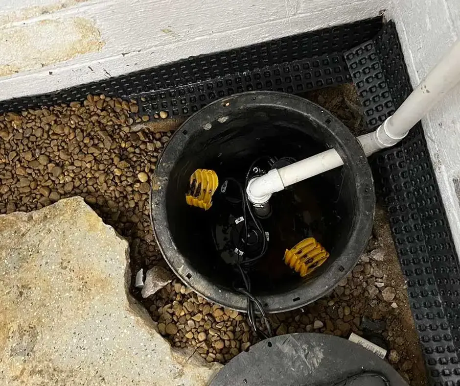 Interior view of Sump Pump Installation Rochester, NY Interior view of Sump Pump Installation Rochester, NY