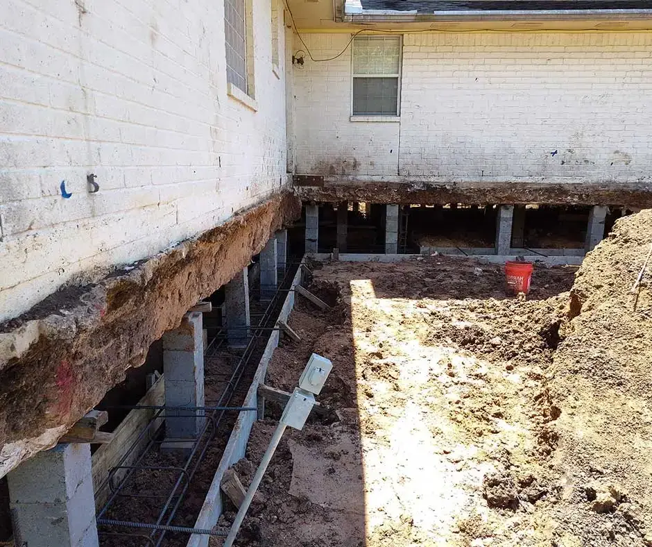Side view of a house Foundation Repair Rochester, NY