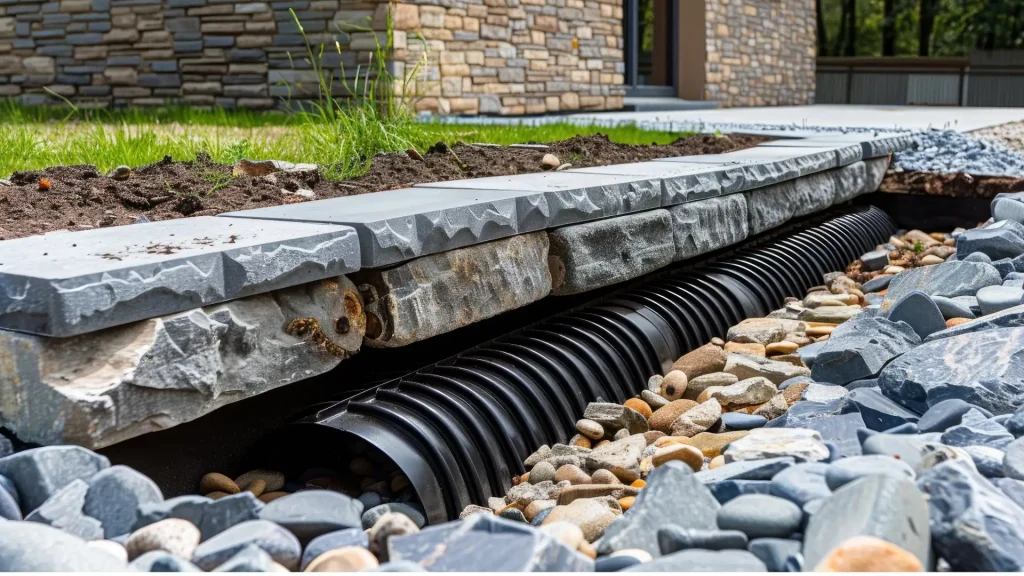 Basement Waterproofing Bethlehem PA-51-French Drain Installation 8